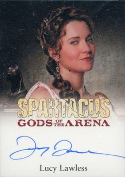 2012 Rittenhouse Spartacus - Spartacus Gods of the Arena Autographs #NNO Lucy Lawless Front