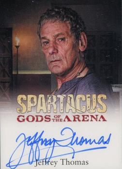 2012 Rittenhouse Spartacus - Spartacus Gods of the Arena Autographs #NNO Jeffrey Thomas Front