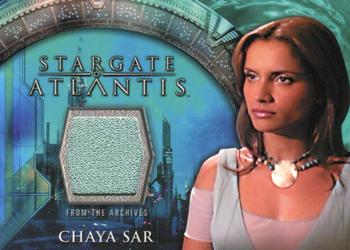 2005 Rittenhouse Stargate Atlantis Season 1 - Costume Relics #NNO Chaya Sar Front