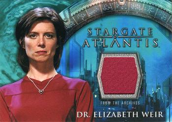 2005 Rittenhouse Stargate Atlantis Season 1 - Costume Relics #NNO Dr. Elizabeth Weir Front