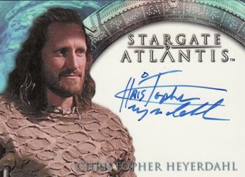 2005 Rittenhouse Stargate Atlantis Season 1 - Autographs #NNO Christopher Heyerdahl Front