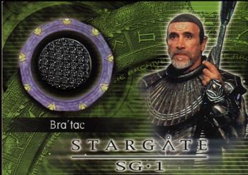 2003 Rittenhouse Stargate SG-1 Season 5 - From the Archives Costume Relics #C14 Bra'tac Front