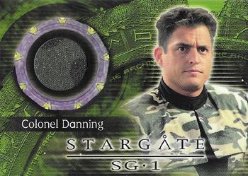 2003 Rittenhouse Stargate SG-1 Season 5 - From the Archives Costume Relics #C16 Colonel Danning Front