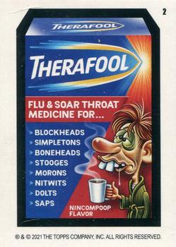 2021 Topps Wacky Packages Monthly Series - January Base #2 Therafool Front