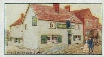 1924 Richard Lloyd & Sons Old Inns #4 The Leather Bottle, Cobham, Kent Front