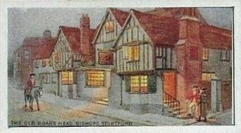 1924 Richard Lloyd & Sons Old Inns #10 The Old Boar's Head Bishop's Stortford Front
