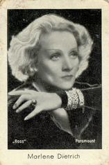 1930-39 Josetti Filmbilder Series 3 #553 Marlene Dietrich Front