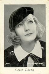 1930-39 Josetti Filmbilder Series 3 #558 Greta Garbo Front