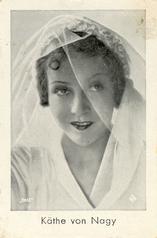 1930-39 Josetti Filmbilder Series 3 #566 Kathe von Nagy Front