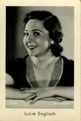 1930-39 Josetti Filmbilder Series 3 #587 Lucie Englisch Front