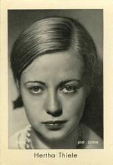 1930-39 Josetti Filmbilder Series 3 #603 Hertha Thiele Front