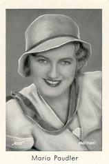 1930-39 Josetti Filmbilder Series 3 #615 Maria Paudler Front