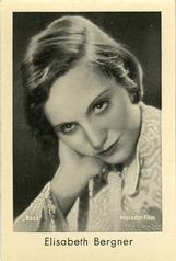 1930-39 Josetti Filmbilder Series 3 #627 Elisabeth Bergner Front