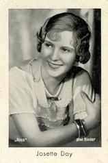 1930-39 Josetti Filmbilder Series 3 #655 Josette Day Front