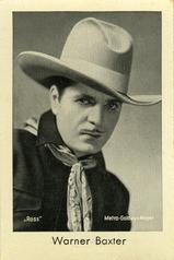1930-39 Josetti Filmbilder Series 3 #681 Warner Baxter Front