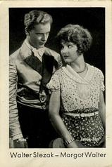 1930-39 Josetti Filmbilder Series 3 #765 Walter Slezak / Margot Walter Front