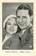 1930-39 Josetti Filmbilder Series 3 #777 Sally Eilers / Ben Lyon Front