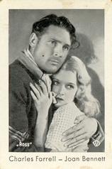 1930-39 Josetti Filmbilder Series 3 #783 Charles Farrell / Joan Bennett Front