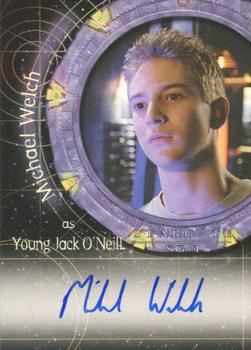 2006 Rittenhouse Stargate SG-1 Season 8 - Autographs #A65 Michael Welch Front