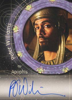 2006 Rittenhouse Stargate SG-1 Season 8 - Autographs #A69 Peter Williams Front