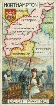 1915 Player's Counties and Their Industries #9 Northamptonshire Front