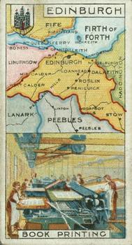 1915 Player's Counties and Their Industries #15 Edinburgh Front