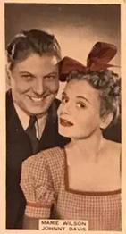 1939 Wix Film Favourites (3rd Series) #1 Marie Wilson / Johnnie Davis Front