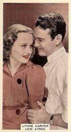 1939 Wix Film Favourites (3rd Series) #9 Lynne Carver / Lew Ayres Front