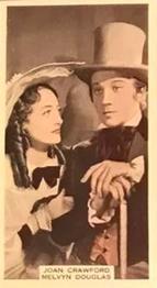 1939 Wix Film Favourites (3rd Series) #10 Joan Crawford / Melvyn Douglas Front