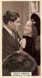 1939 Wix Film Favourites (3rd Series) #23 Merle Oberon / Laurence Olivier Front