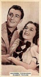 1939 Wix Film Favourites (3rd Series) #31 Maureen O'Sullivan / Robert Taylor Front