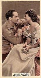 1939 Wix Film Favourites (3rd Series) #36 Janet Gaynor / Fredric March Front