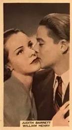 1939 Wix Film Favourites (3rd Series) #51 Judith Barrett / William Henry Front