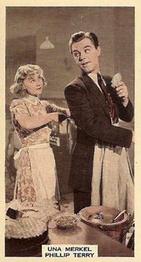 1939 Wix Film Favourites (3rd Series) #56 Una Merkel / Phillip Terry Front
