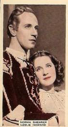 1939 Wix Film Favourites (3rd Series) #62 Norma Shearer / Leslie Howard Front