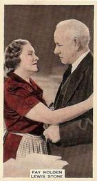 1939 Wix Film Favourites (3rd Series) #64 Fay Holden / Lewis Stone Front