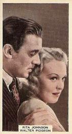 1939 Wix Film Favourites (3rd Series) #68 Rita Johnson / Walter Pidgeon Front