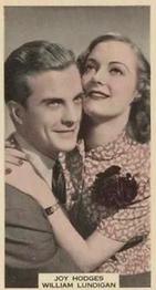 1939 Wix Film Favourites (3rd Series) #71 Joy Hodges / William Lundigan Front