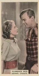 1939 Wix Film Favourites (3rd Series) #78 Florence Rice / Dennis O'Keefe Front