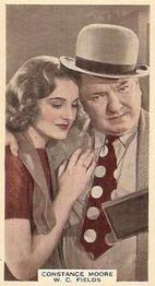 1939 Wix Film Favourites (3rd Series) #94 Constance Moore / W.C. Fields Front