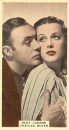 1939 Wix Film Favourites (3rd Series) #95 Hedy Lamarr / Charles Boyer Front