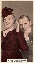 1939 Wix Film Favourites (3rd Series) #100 Cicely Courtneidge / Jack Hulbert Front