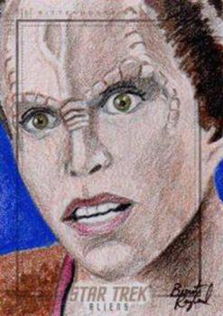 2014 Rittenhouse Star Trek Aliens  - Sketches #NNO Brent Ragland Front