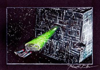 2014 Rittenhouse Star Trek Aliens  - Sketches #NNO Mick Glebe Front