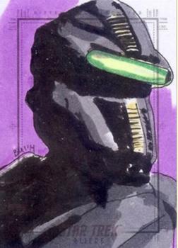 2014 Rittenhouse Star Trek Aliens  - Sketches #NNO Thanh Bui Front