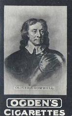 1901 Ogden's General Interest Series A #9 Oliver Cromwell Front