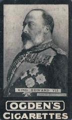 1901 Ogden's General Interest Series A #112 King Edward VII Front