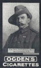1901 Ogden's General Interest Series A #119 Lieutenant Schomberg Kerr McDonnell Front
