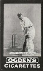 1901 Ogden's General Interest Series A #137 Lord Hawke Front