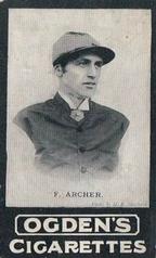 1901 Ogden's General Interest Series B #80 Fred Archer Front